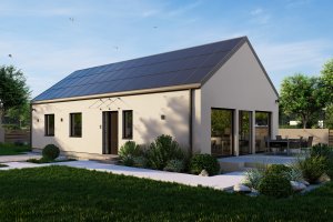 Dom prefabrykowany Sole 94 Front 4