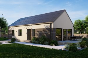 Dom prefabrykowany Sole 94 Front 6