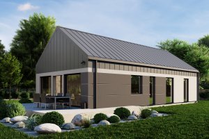 Dom prefabrykowany Sole 94 Tył 4