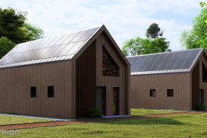 PROXI 70 dom prefabrykowany projekt wizualizacja 1